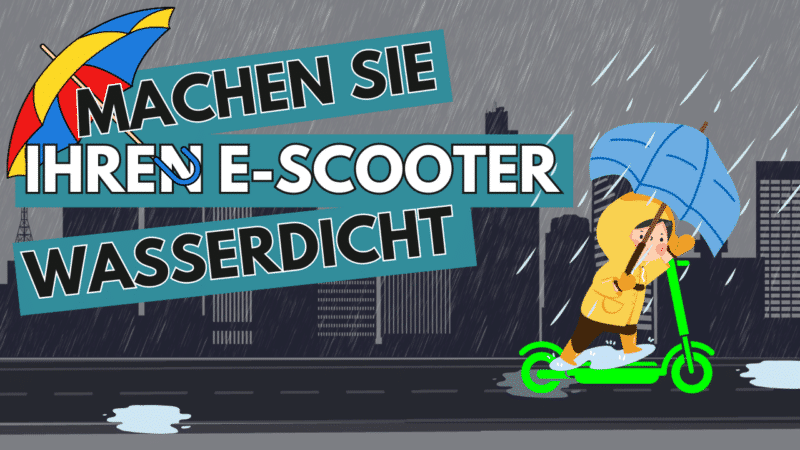 Is my e-Scooter waterproof? The rain got my electric scooter, what to do?​ Take the next step and waterproof your electric scooter! Check the list of Best waterproof electric scooters 2023.
