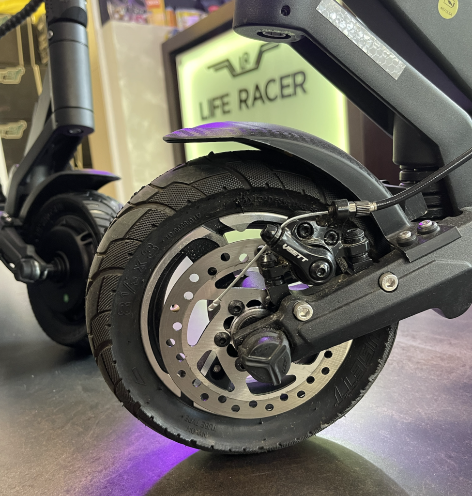 vsett 8 escooter with disc brakes motor upgrade