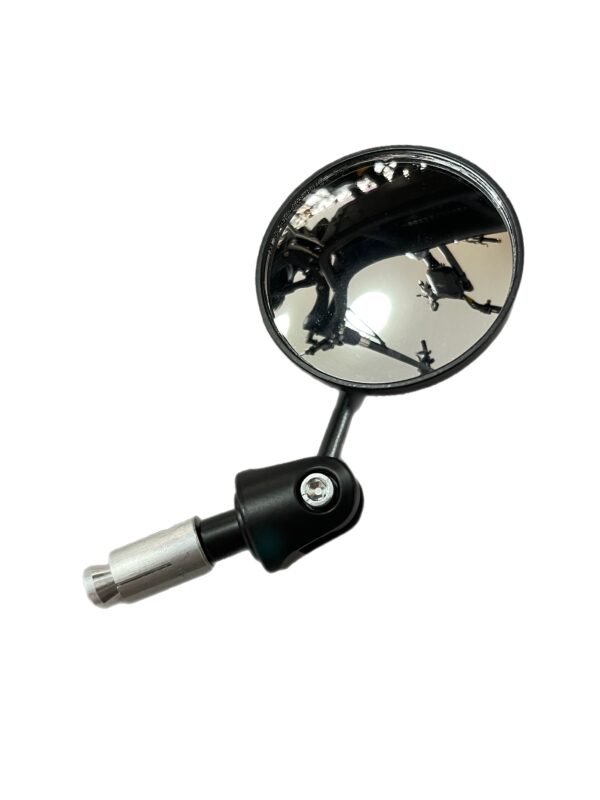 This super strong high quality mirror is originally mounted on VSETT 11+ SUPER E-Scooter. NO PLASTIC, ONLY ALUMINIUM. Super quality, strong, stable