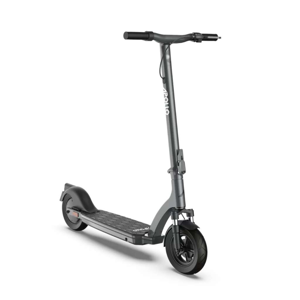 Apollo Air 22' Electric Scooter · Upgraded 500W motor for faster speed · Improved folding and locking mechanism