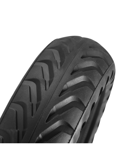 Installez des pneus pleins de 8 pouces - plus de crevaisons. modèle Solid  tire blue line 8 inch
