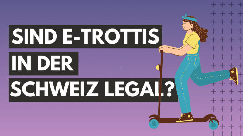 Are electric scooters legal in Switzerland?​​